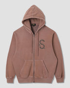 S Supply Zip Hood - Acorn