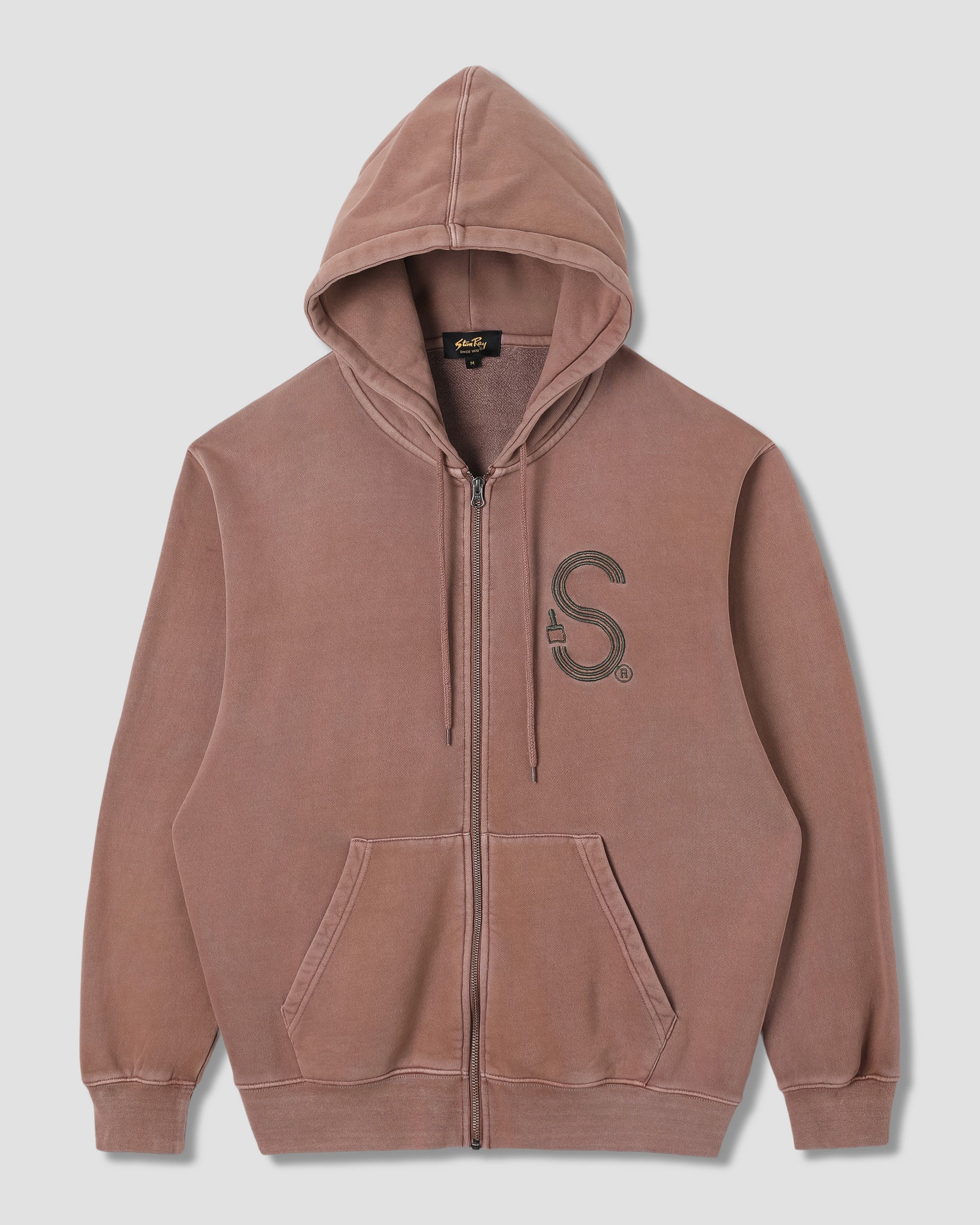 S Supply Zip Hood - Acorn