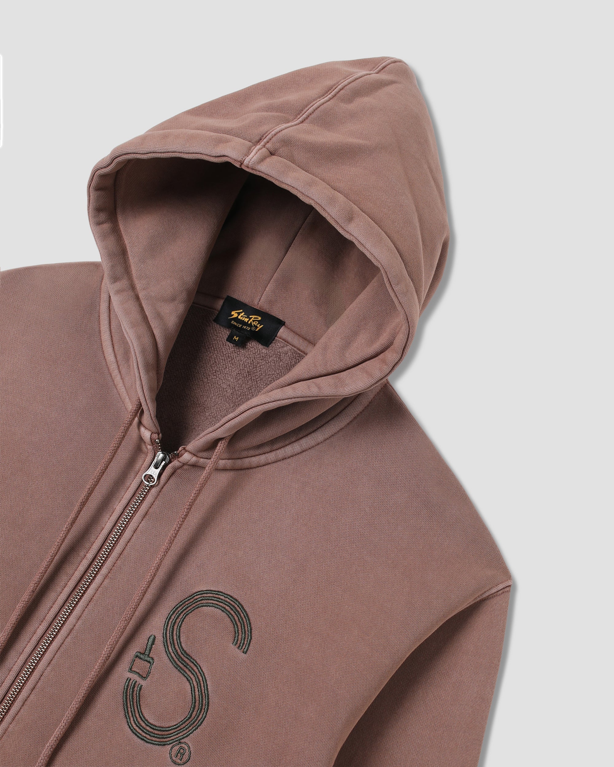 S Supply Zip Hood - Acorn