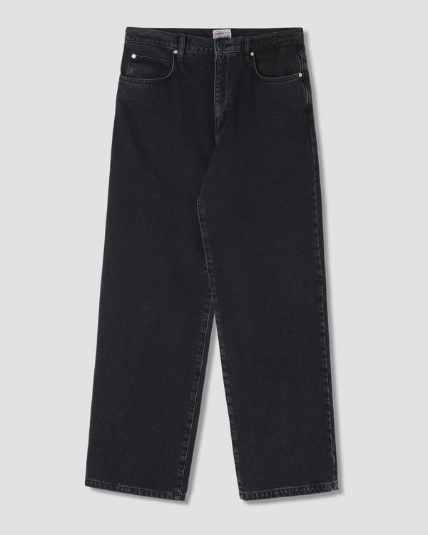 Pantalón Standard 5 - Stonewashed Black Denim