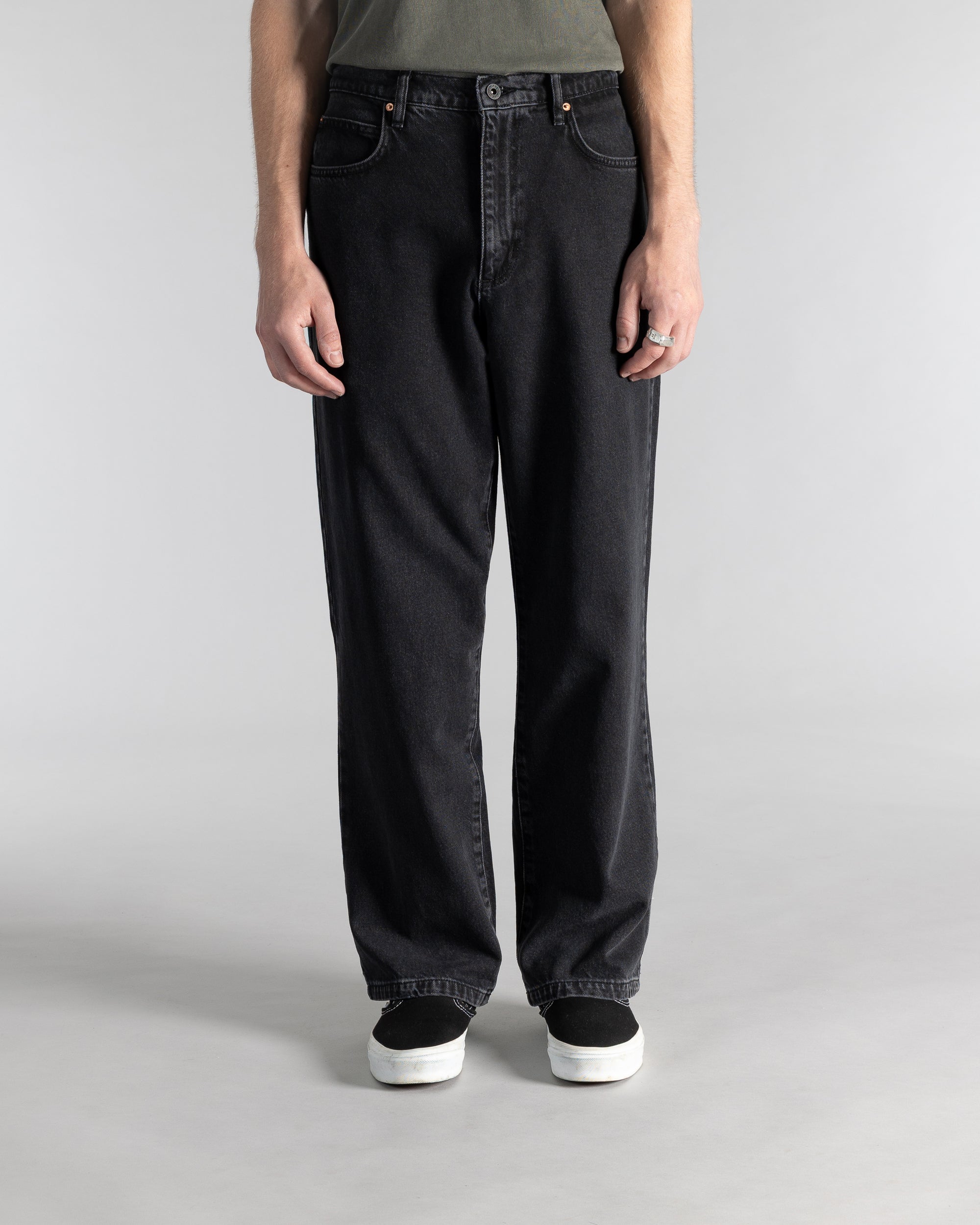 Standard 5 - Stonewashed Black Denim