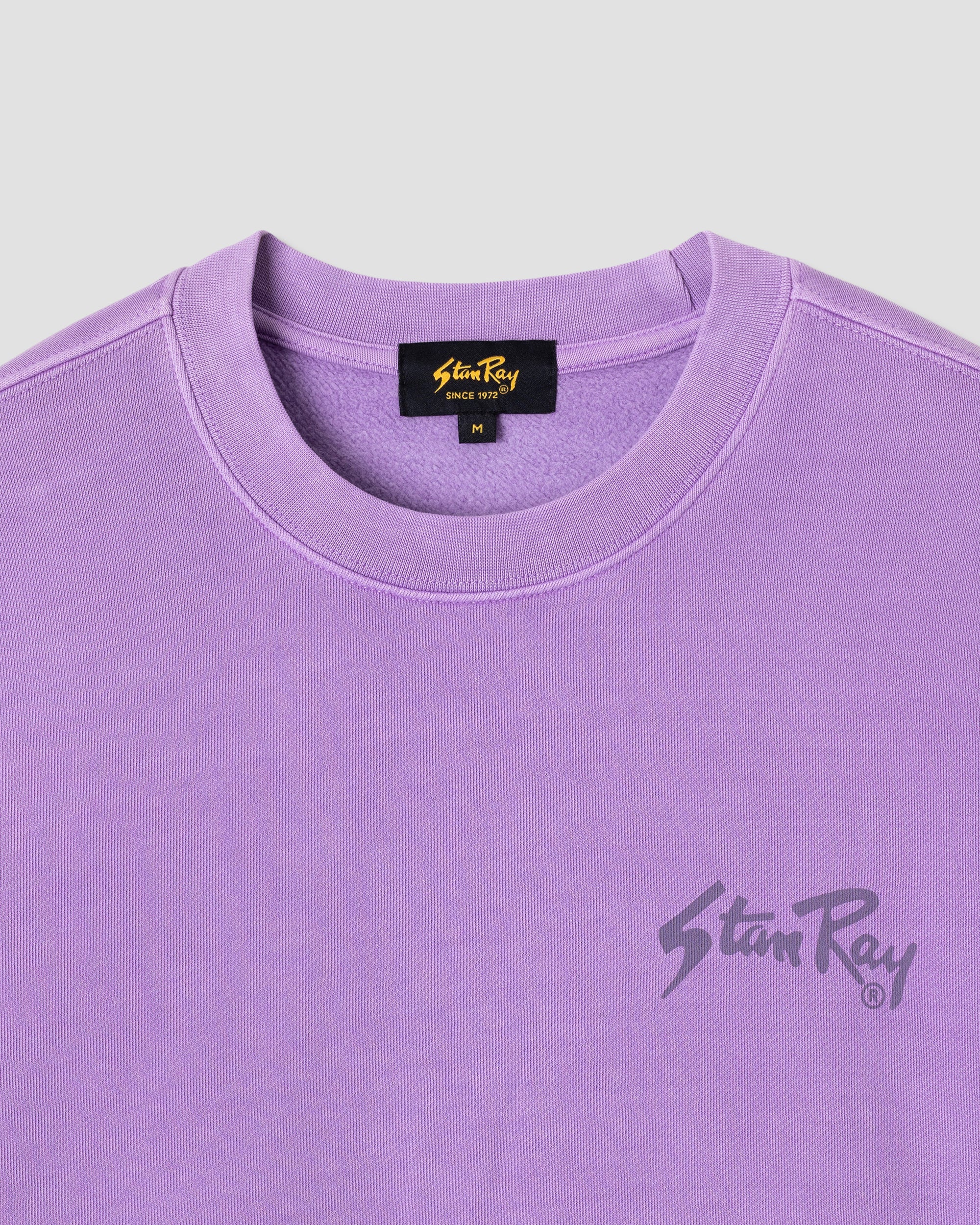 Camiseta Stan OG Crew - Lavanda lavada