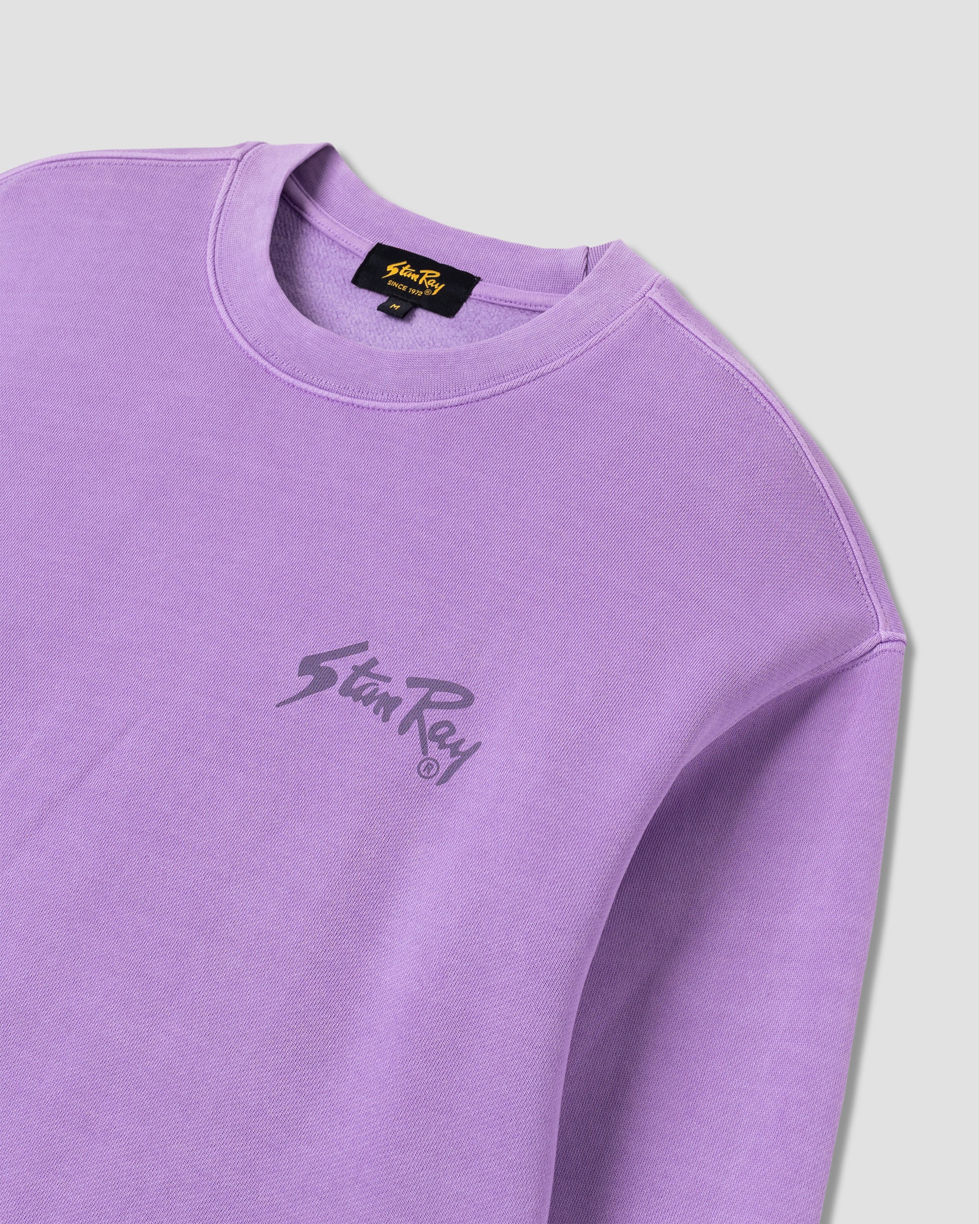 Camiseta Stan OG Crew - Lavanda lavada