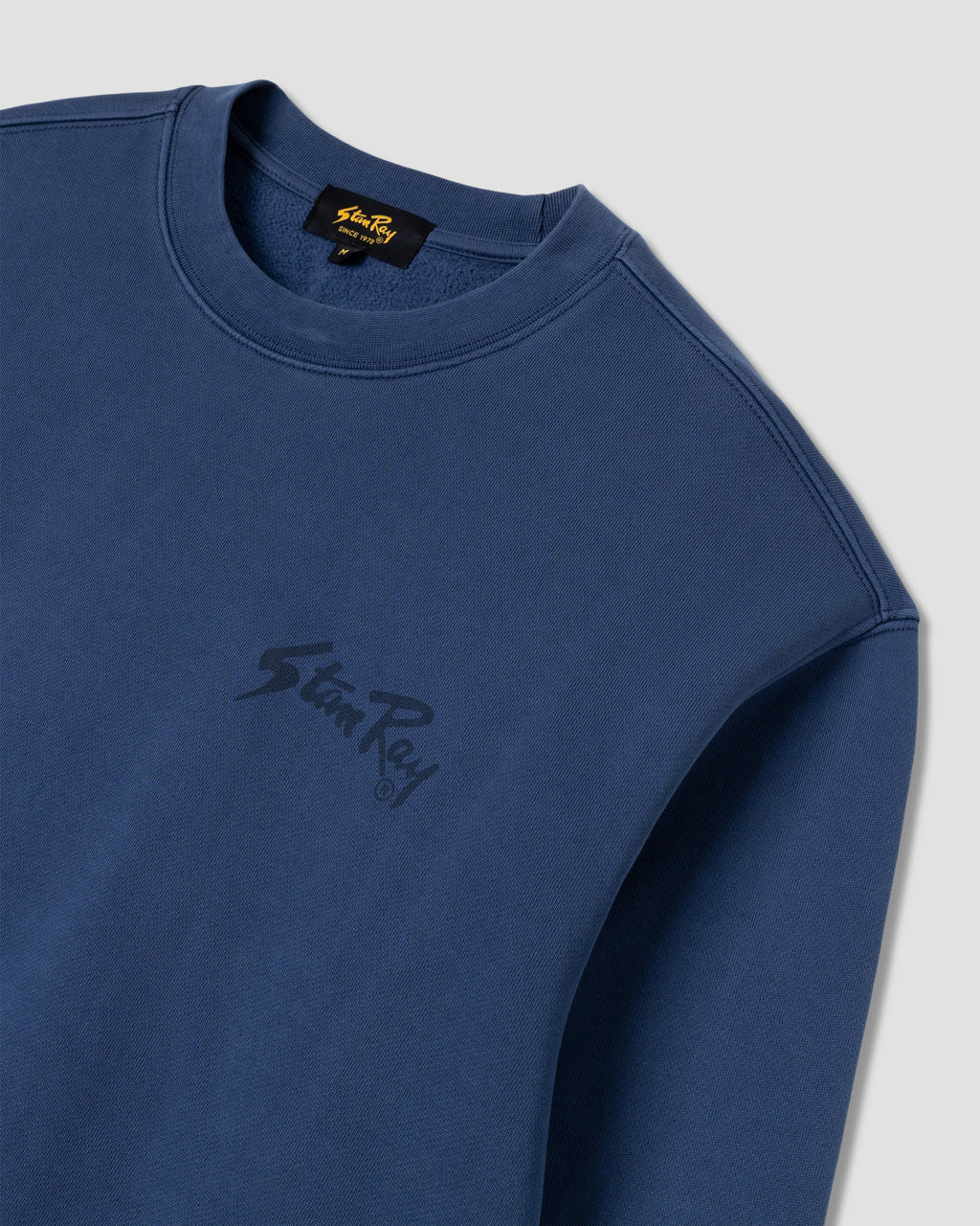 Camiseta Stan OG Crew - Azul marino lavado