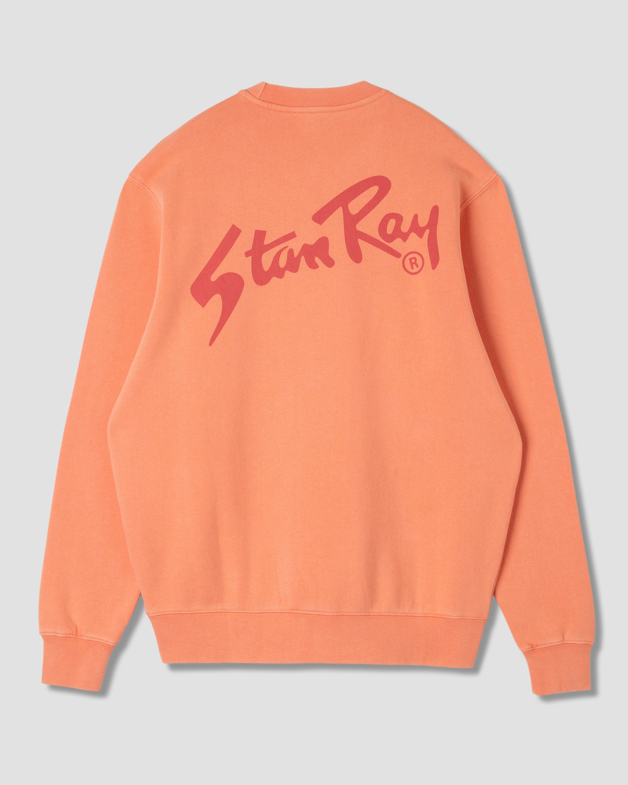 Camiseta Stan Og Crew - Rojo lavado / Tonal