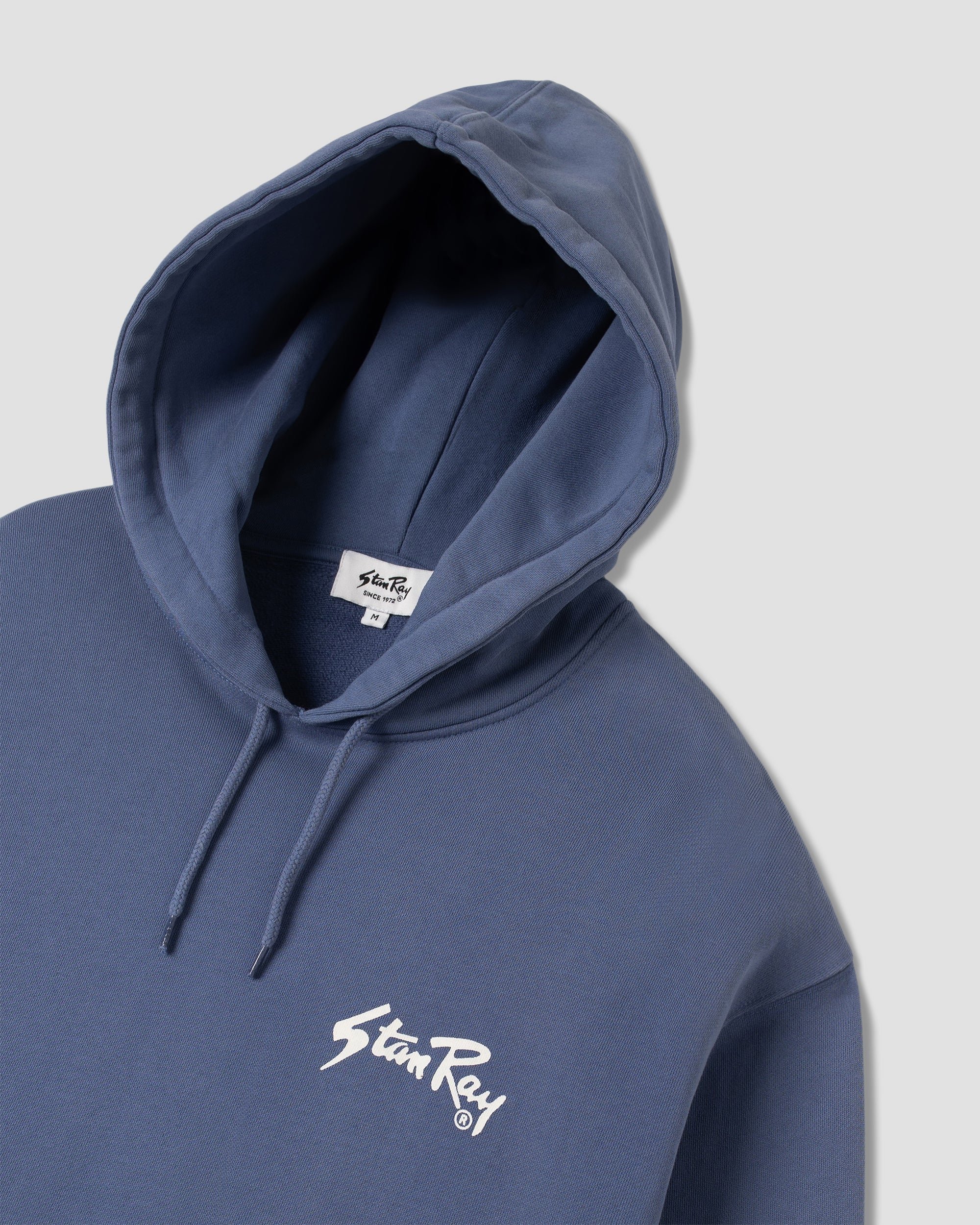 Stan OG Hood - Battle Blue / Natural Print