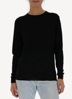 Crew Neck Jumper - Grey - Women
