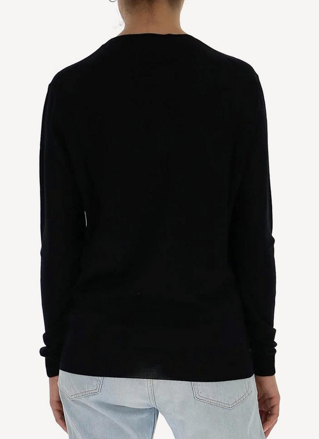 Crew Neck Jumper - Grey - Women