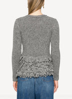 Crew Neck Jumper - Grey - Women