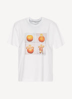 Stella Mc Cartney - T-Shirt Man Tangerine - Pure White - Women