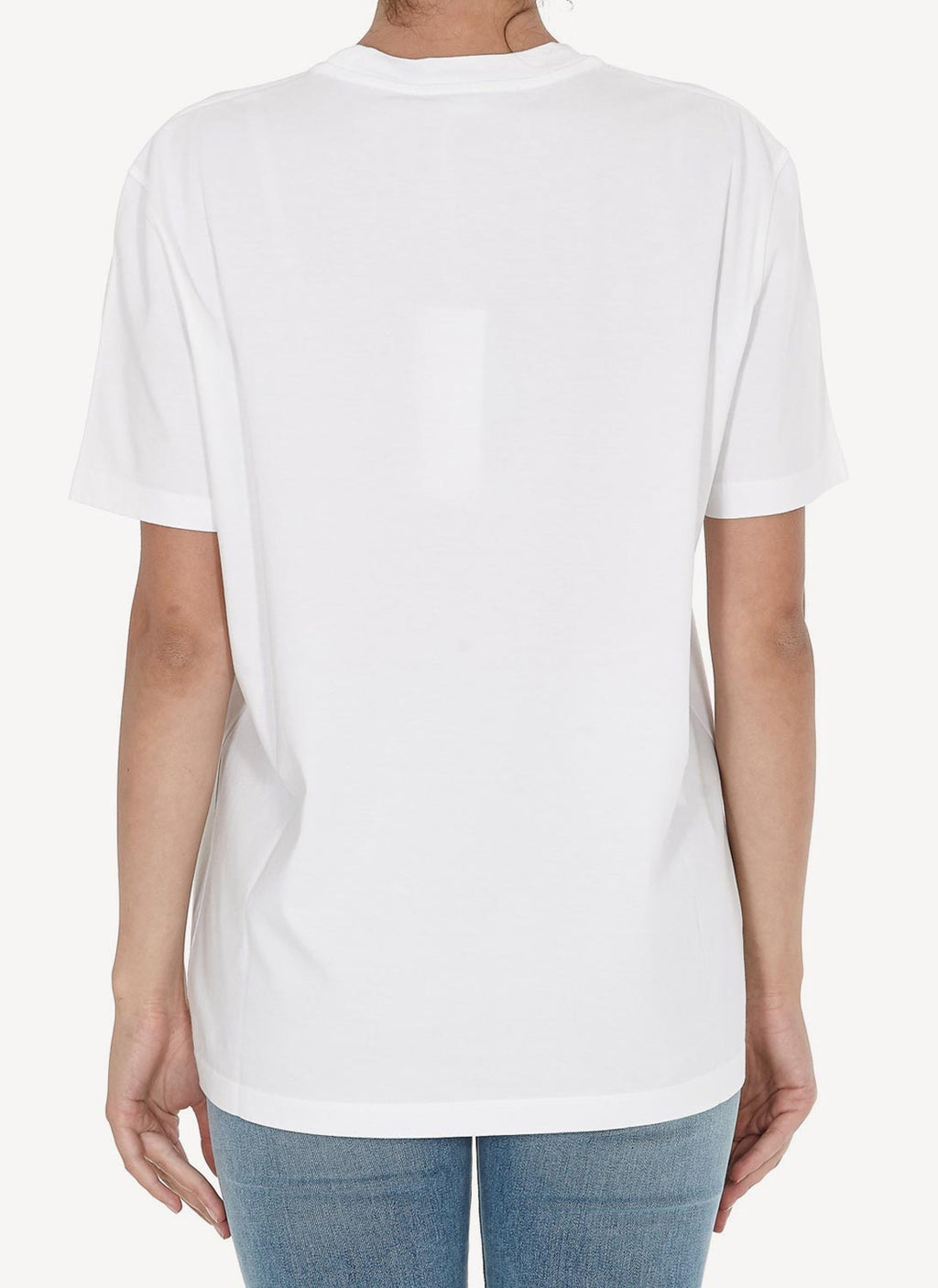 Stella Mc Cartney - T-Shirt Man Tangerine - Pure White - Women