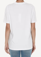 Stella Mc Cartney - T-Shirt Man Tangerine - Pure White - Women