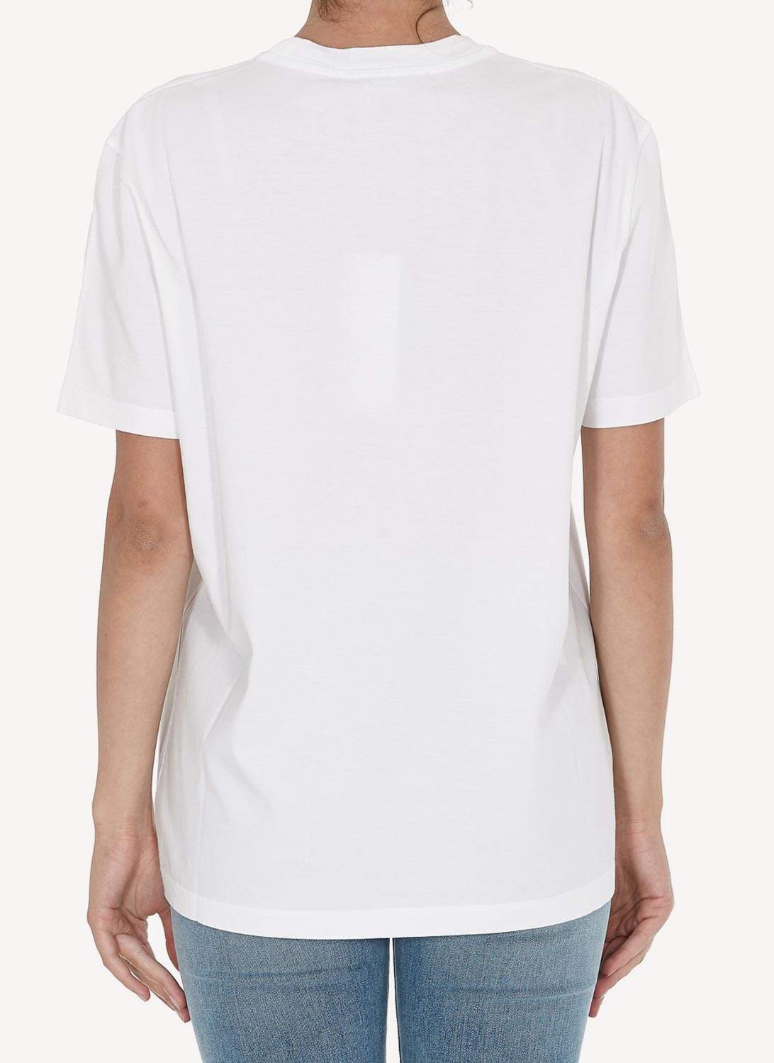 Stella Mc Cartney - T-Shirt Man Tangerine - Pure White - Women