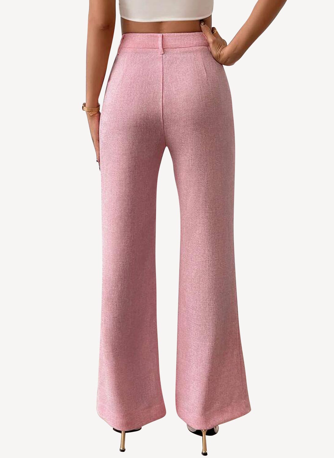 Carlie Trousers - Pink Frappe' - Women's