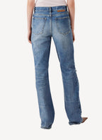 Denim Ripped An - City Blue - Femme