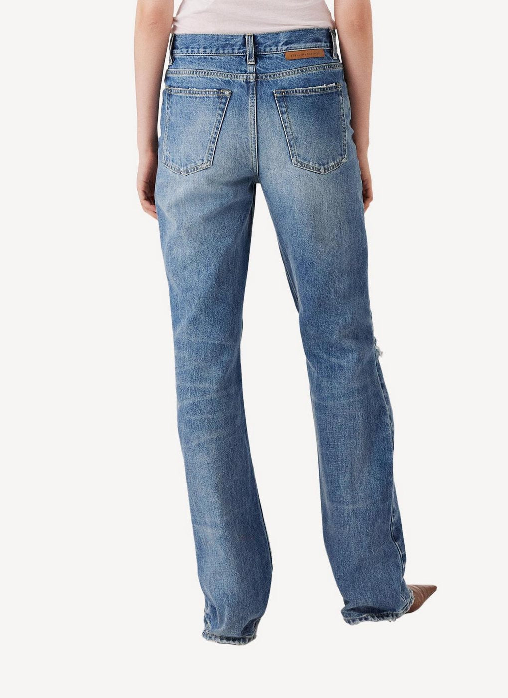 Denim Ripped An - City Blue - Femme