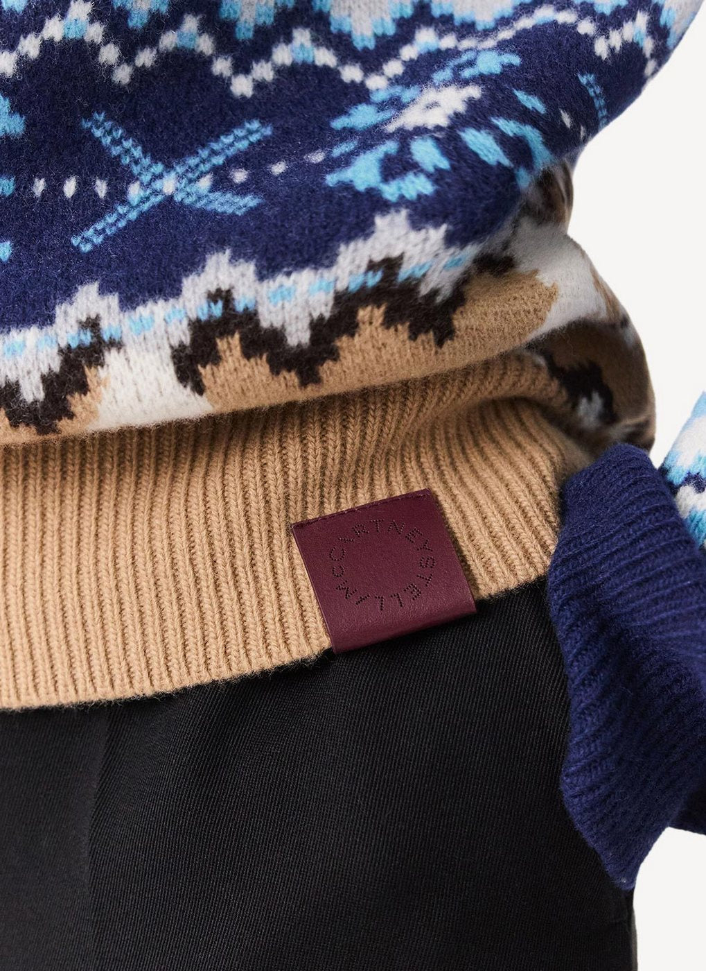 Crew Neck Jumper - Multicolor - Women