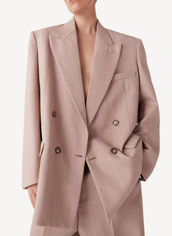 Beaufort Jacket 67Cm - Rose - Femme