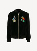 Rosevears Bomber Ysm Emb - Black - Women