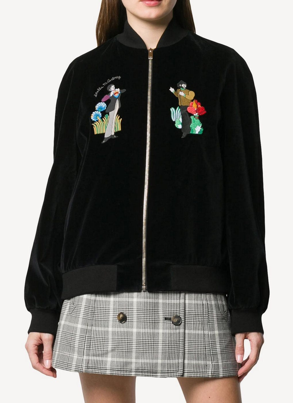 Rosevears Bomber Ysm Emb - Black - Women