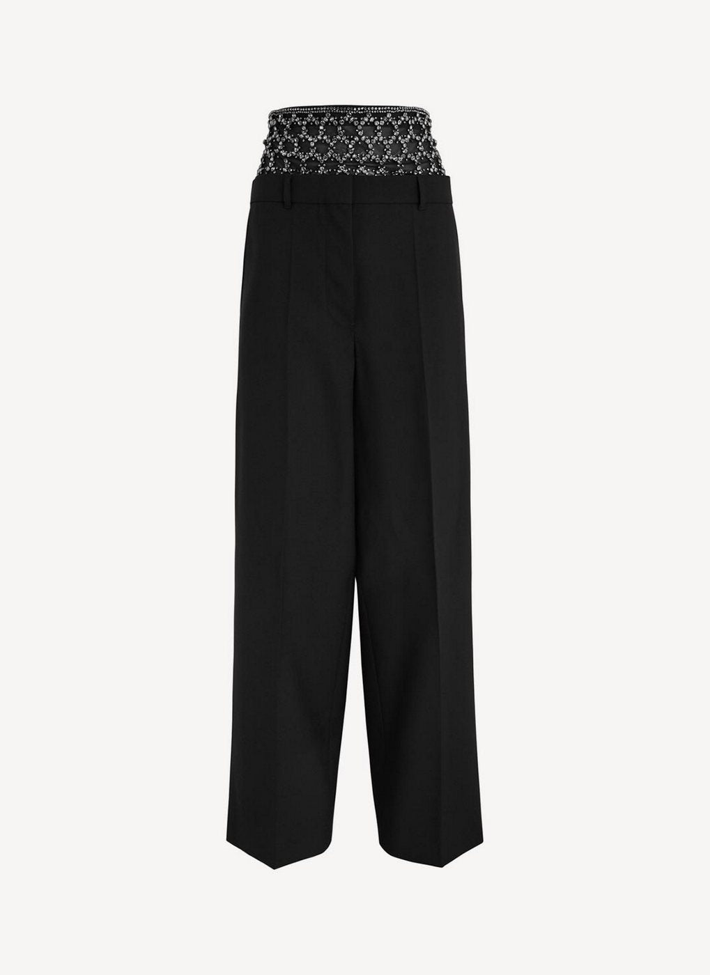 Trouser Wool Cava - Black - Homme