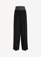 Trouser Wool Cava - Black - Homme