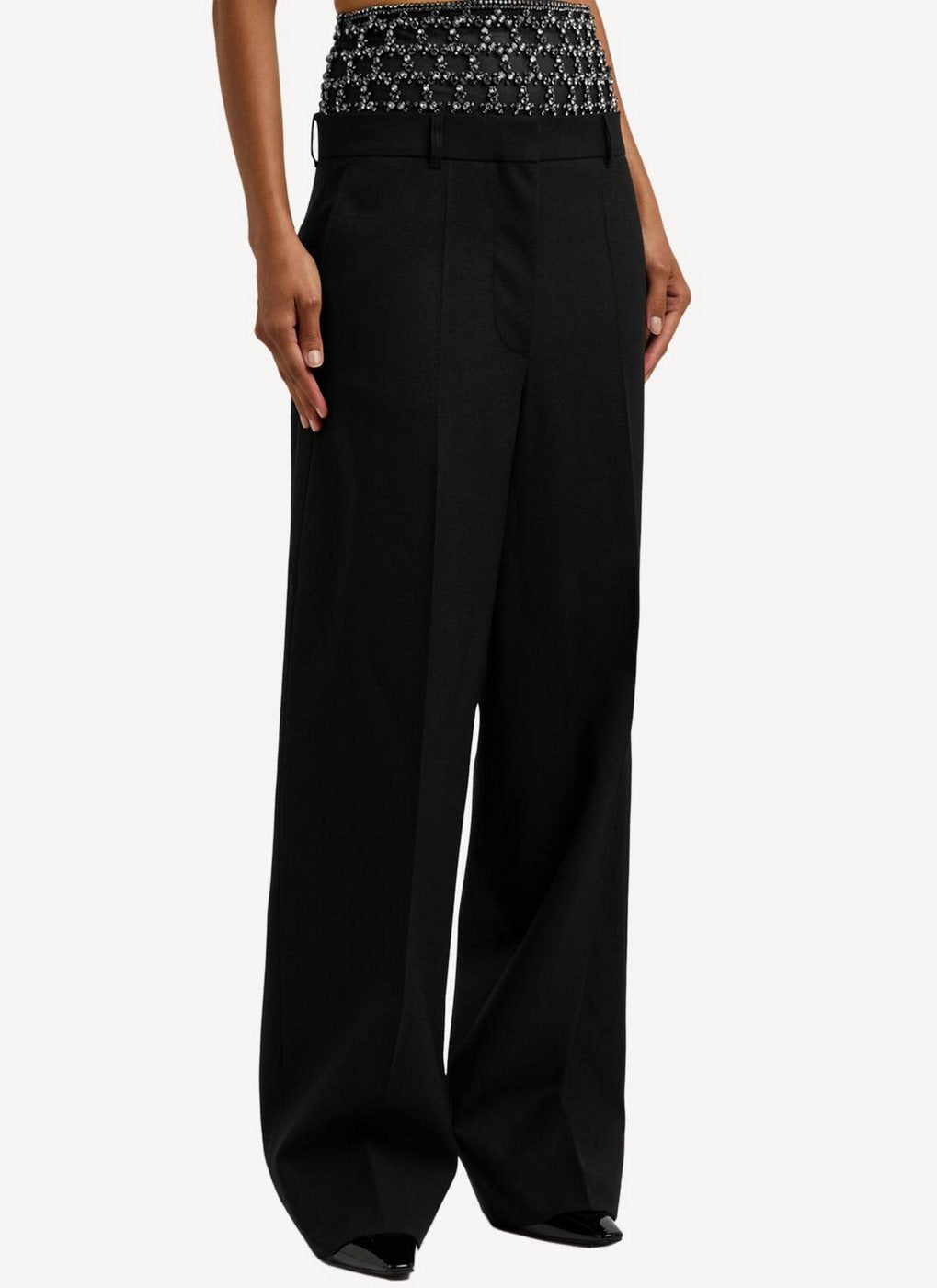 Trouser Wool Cava - Black - Homme