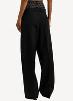 Trouser Wool Cava - Black - Homme