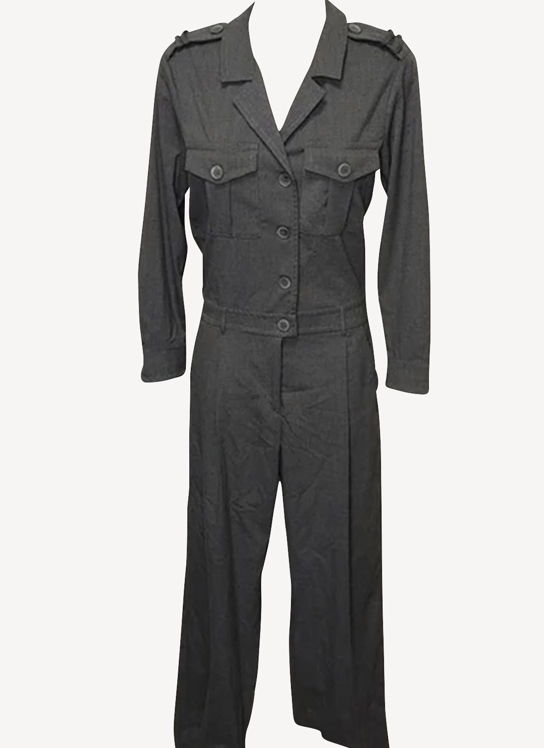 Hill Shirt - Light Grey Melange - Women