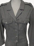 Hill Shirt - Light Grey Melange - Women