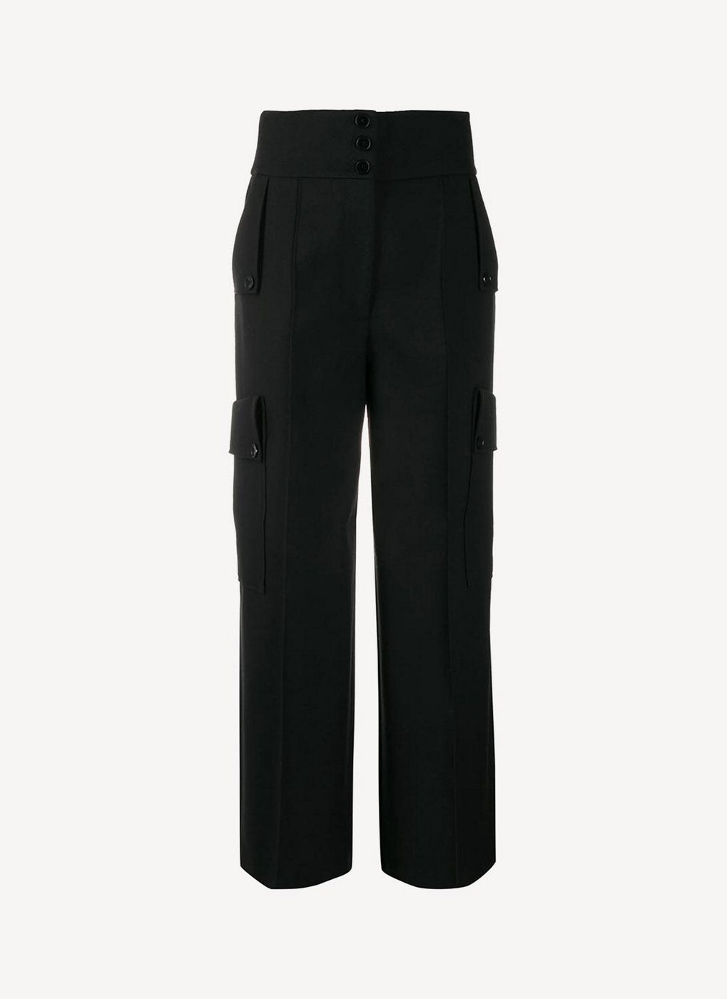 Trousers Brushed T - Black - Femme