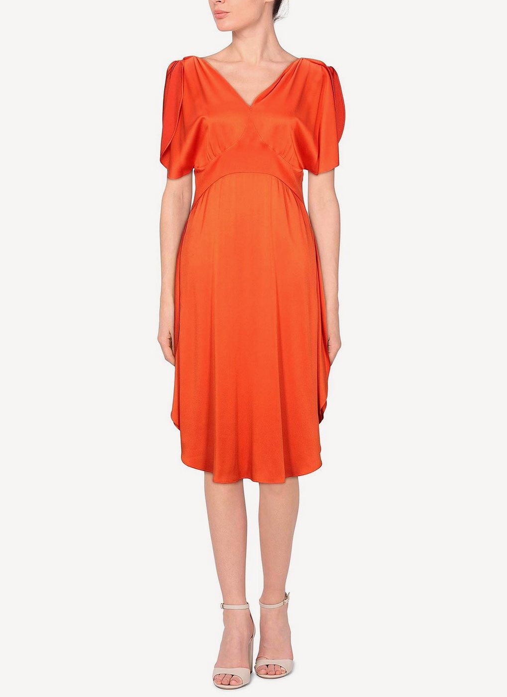 Paulina Dress - Flame - Women