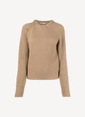 Graphic Bi-Colour Jumper - Oat - Women