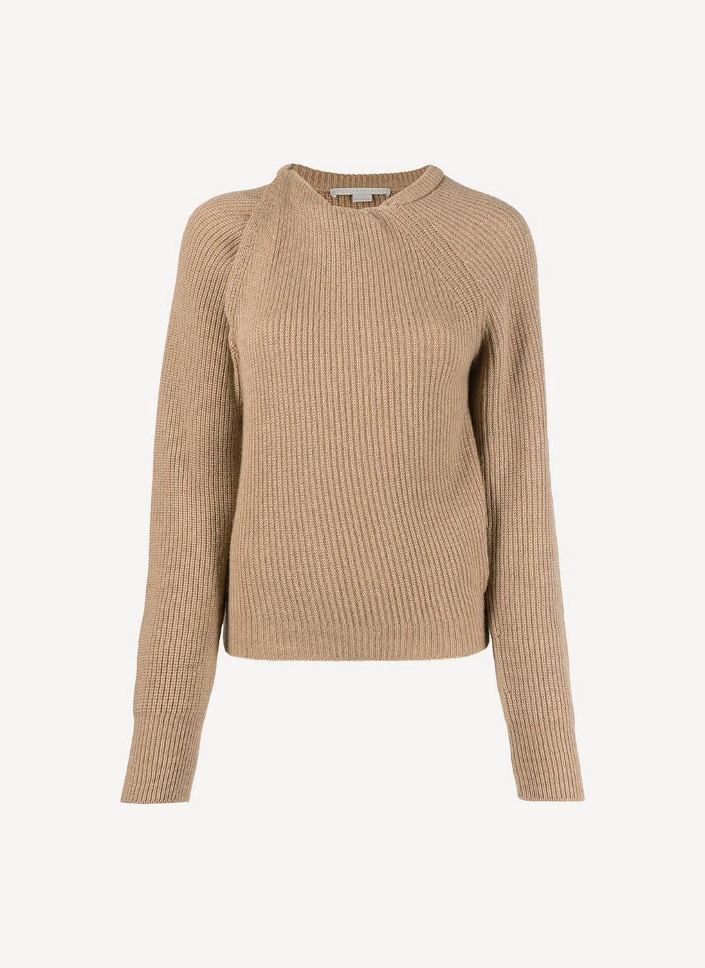 Graphic Bi-Colour Jumper - Oat - Women
