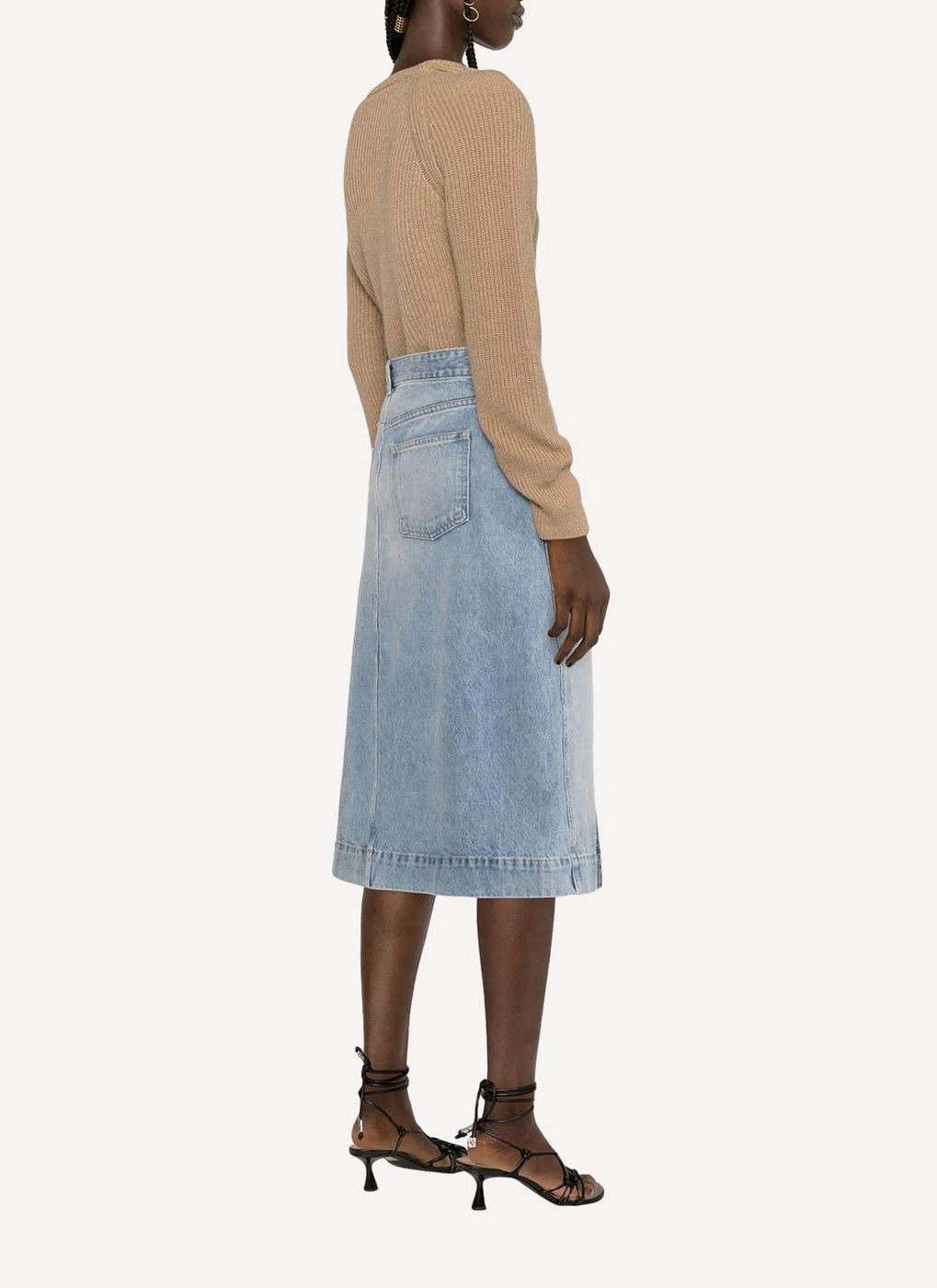 Graphic Bi-Colour Jumper - Oat - Women