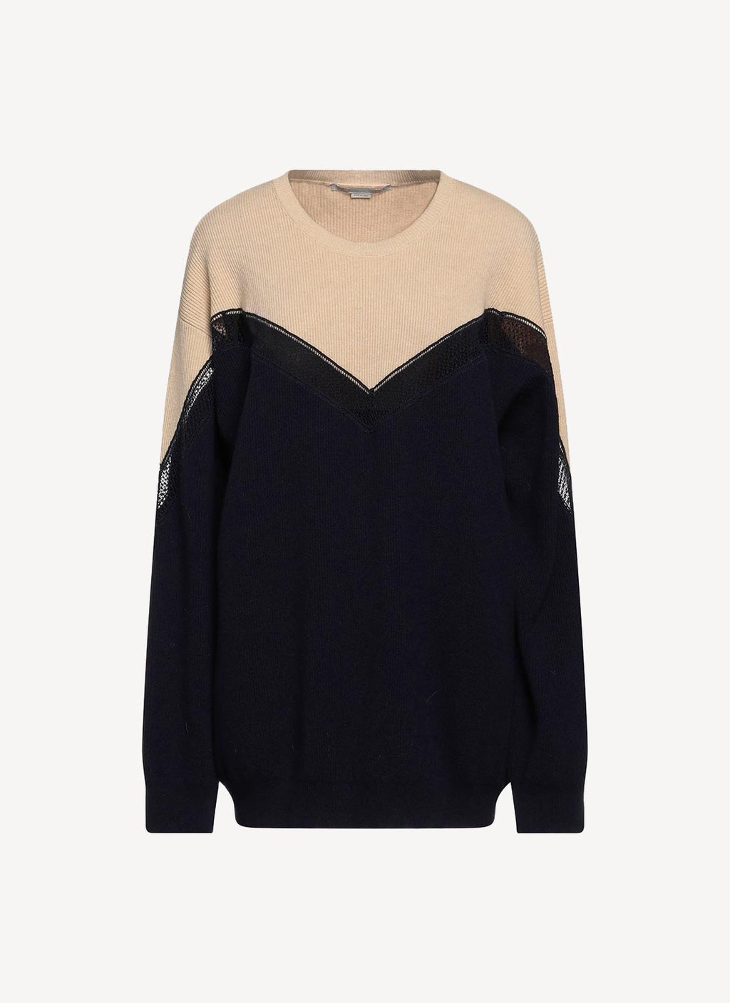 Incrusted Lace Jumper - Multicolor - Women's