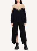 Incrusted Lace Jumper - Multicolor - Women's