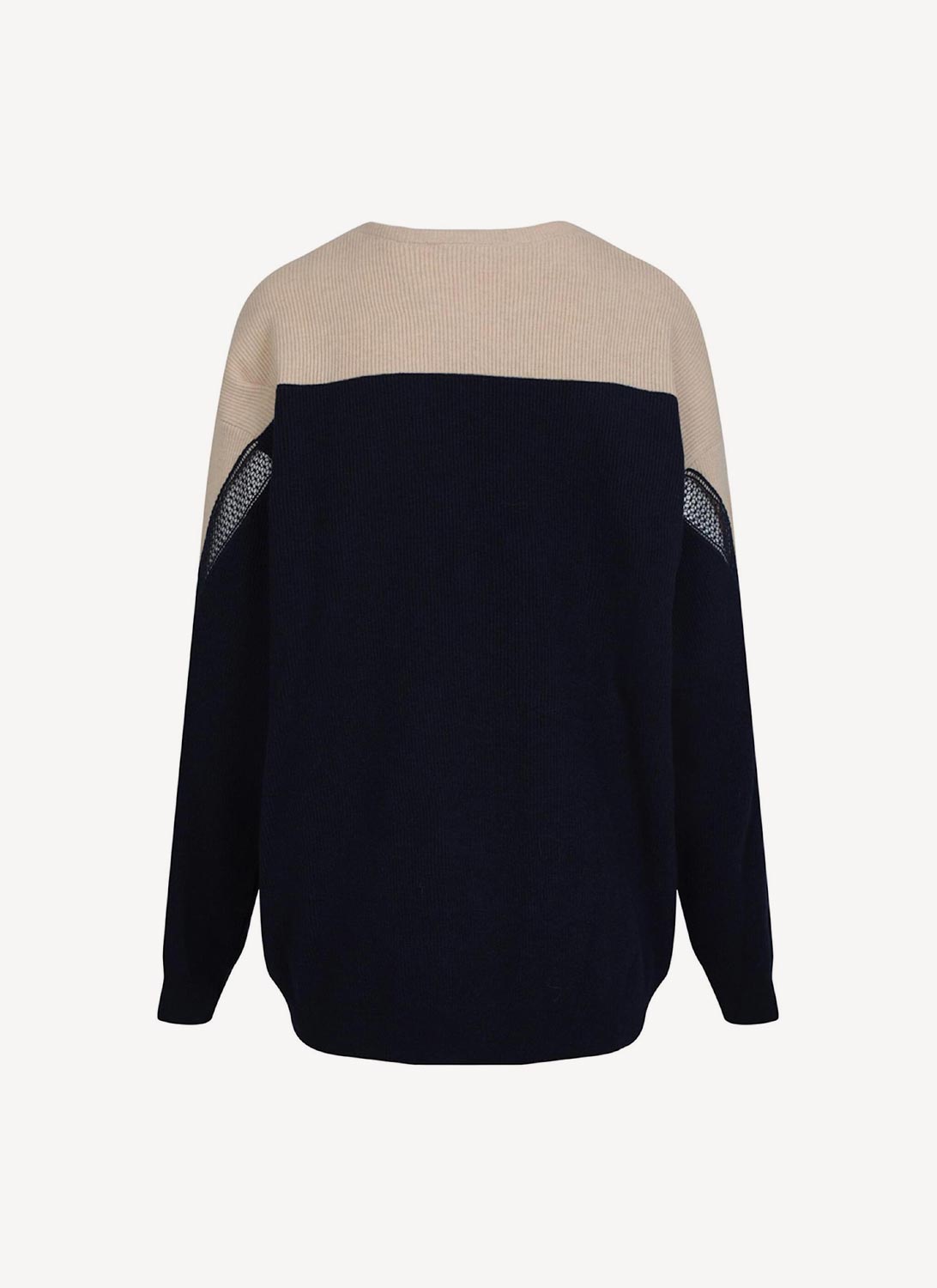Incrusted Lace Jumper - Multicolor - Women's