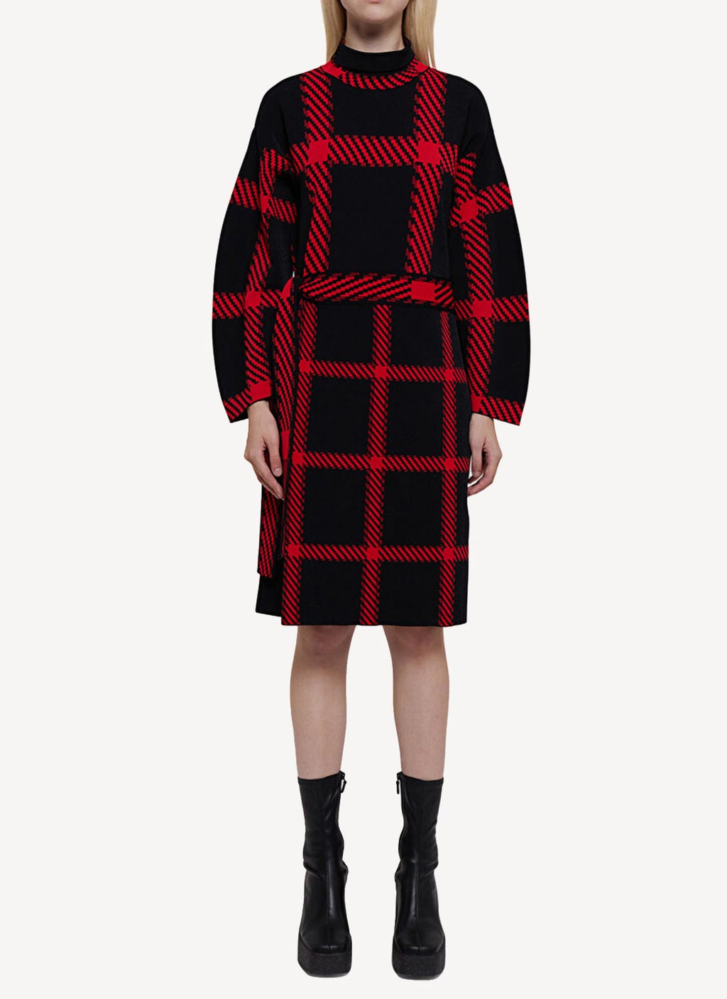 Robe Clean Lumberjack - Black/Red - Femme