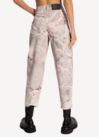Ash Grey Marble Wash Trousers - Ash Grey Denim - Women