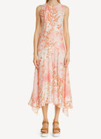 Anabelle Dress - Natural/Red - Women