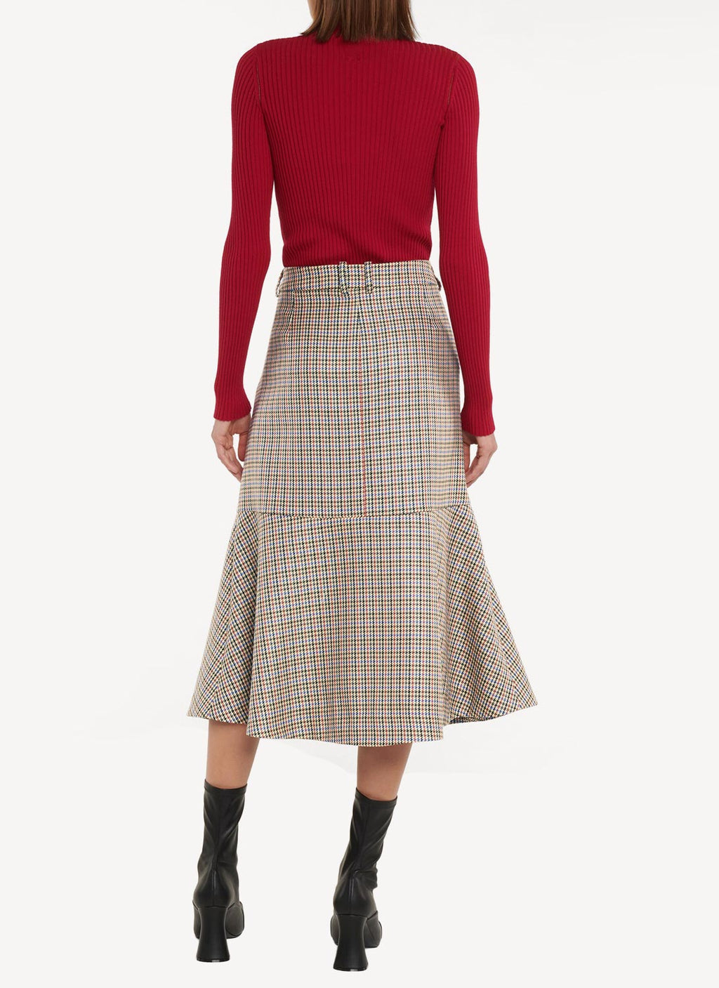 Jupe Naomi - Beige/Rust - Femme
