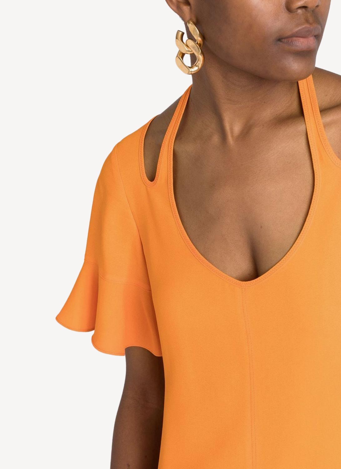 Stella Mc Cartney - Ready-To-W Dress - Bright Orange - Women