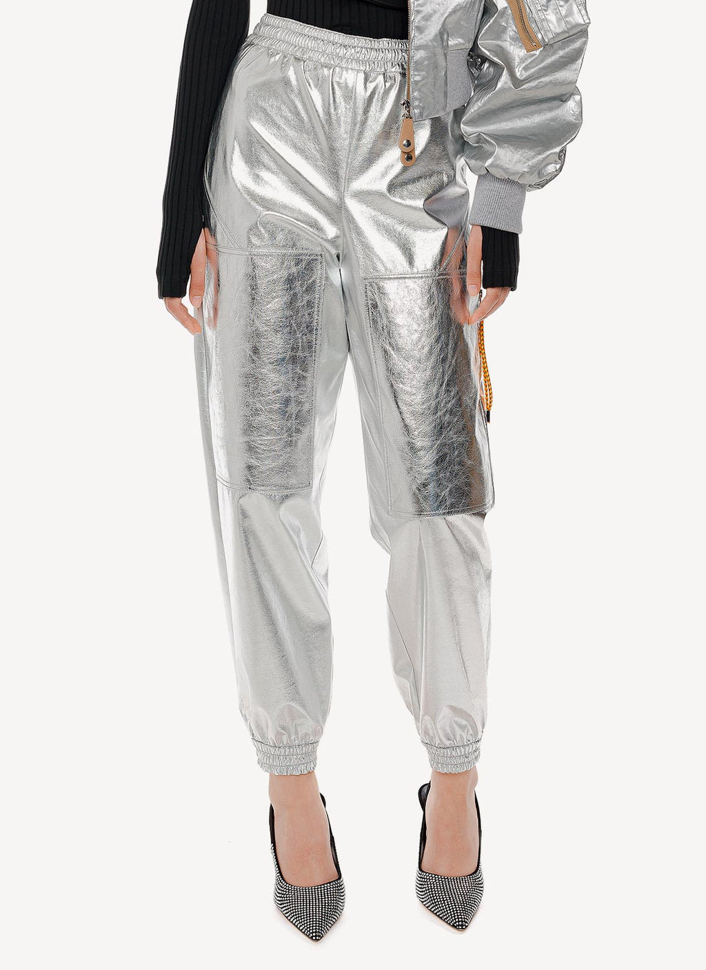 Stella Mc Cartney - Ready-To-W Trousers - Silver - Women