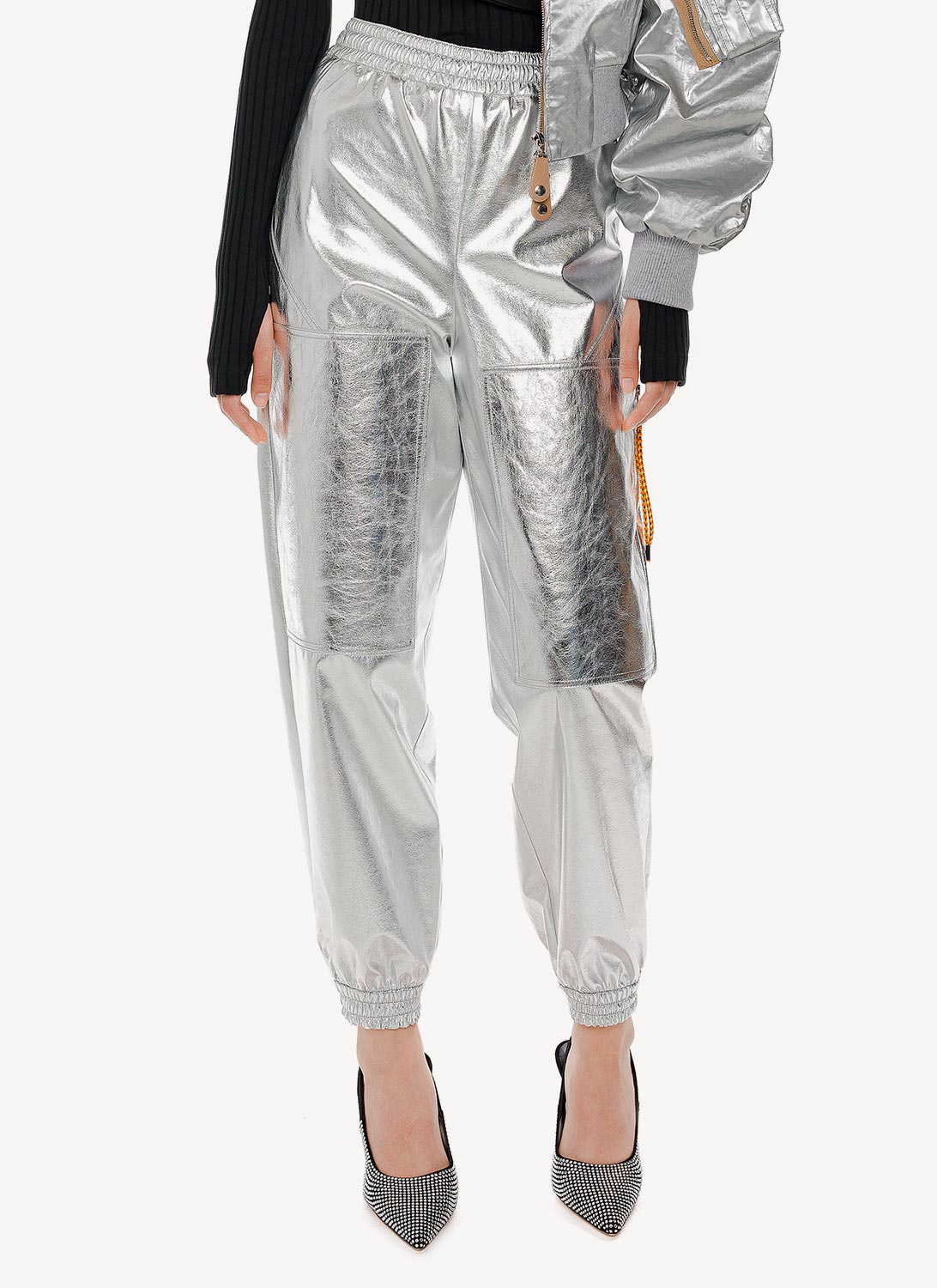 Stella Mc Cartney - Ready-To-W Trousers - Silver - Women