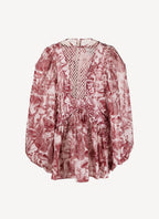 Stella Mc Cartney - Robe Fungi Forest Se/Co Organ - Light Apricot - Femme