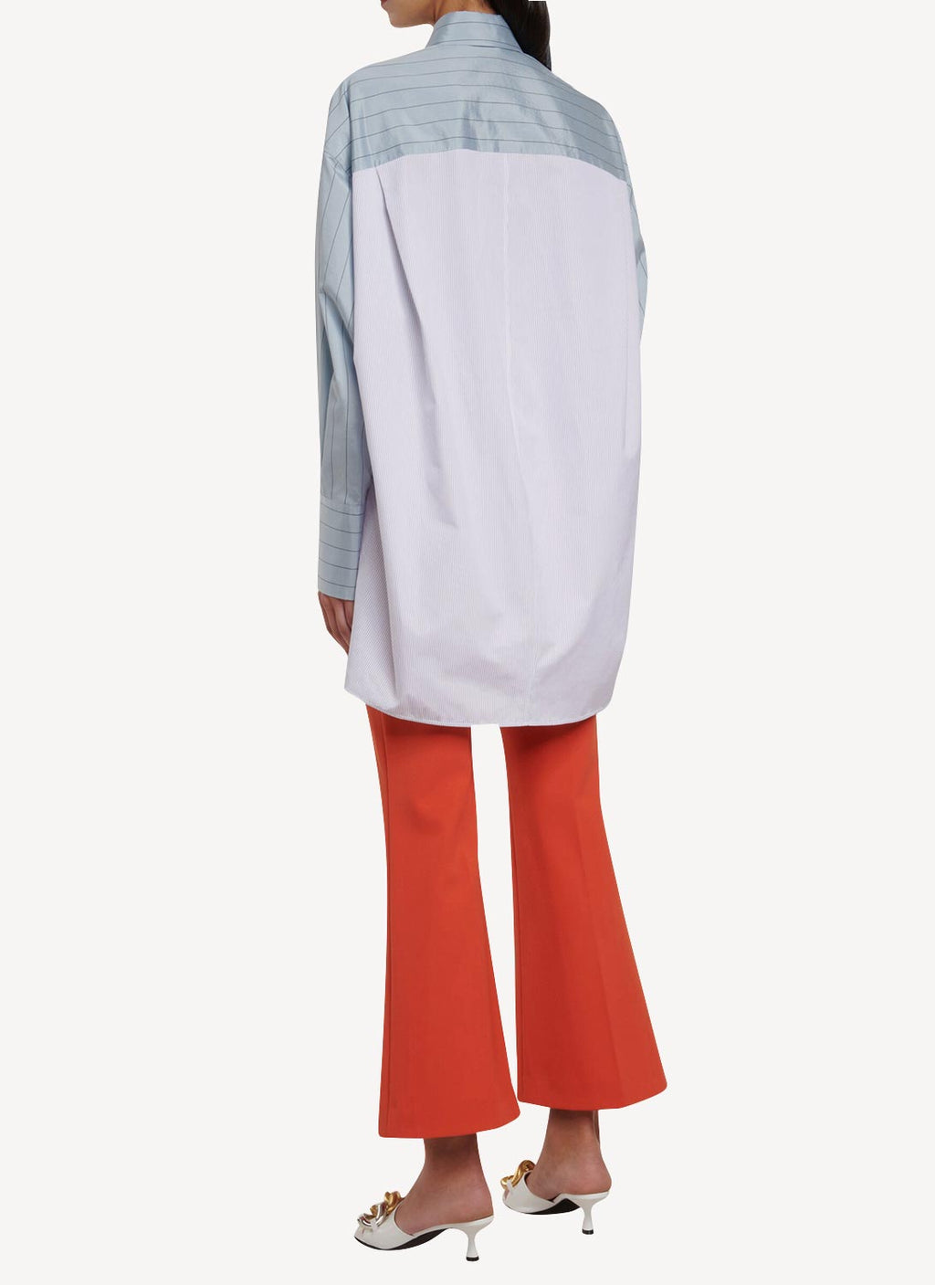 Stella Mc Cartney - Chemise Shirt - White/Blue - Femme