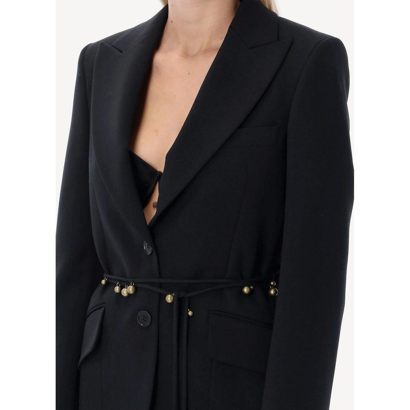Veste Twill Tailoring - Black - Femme