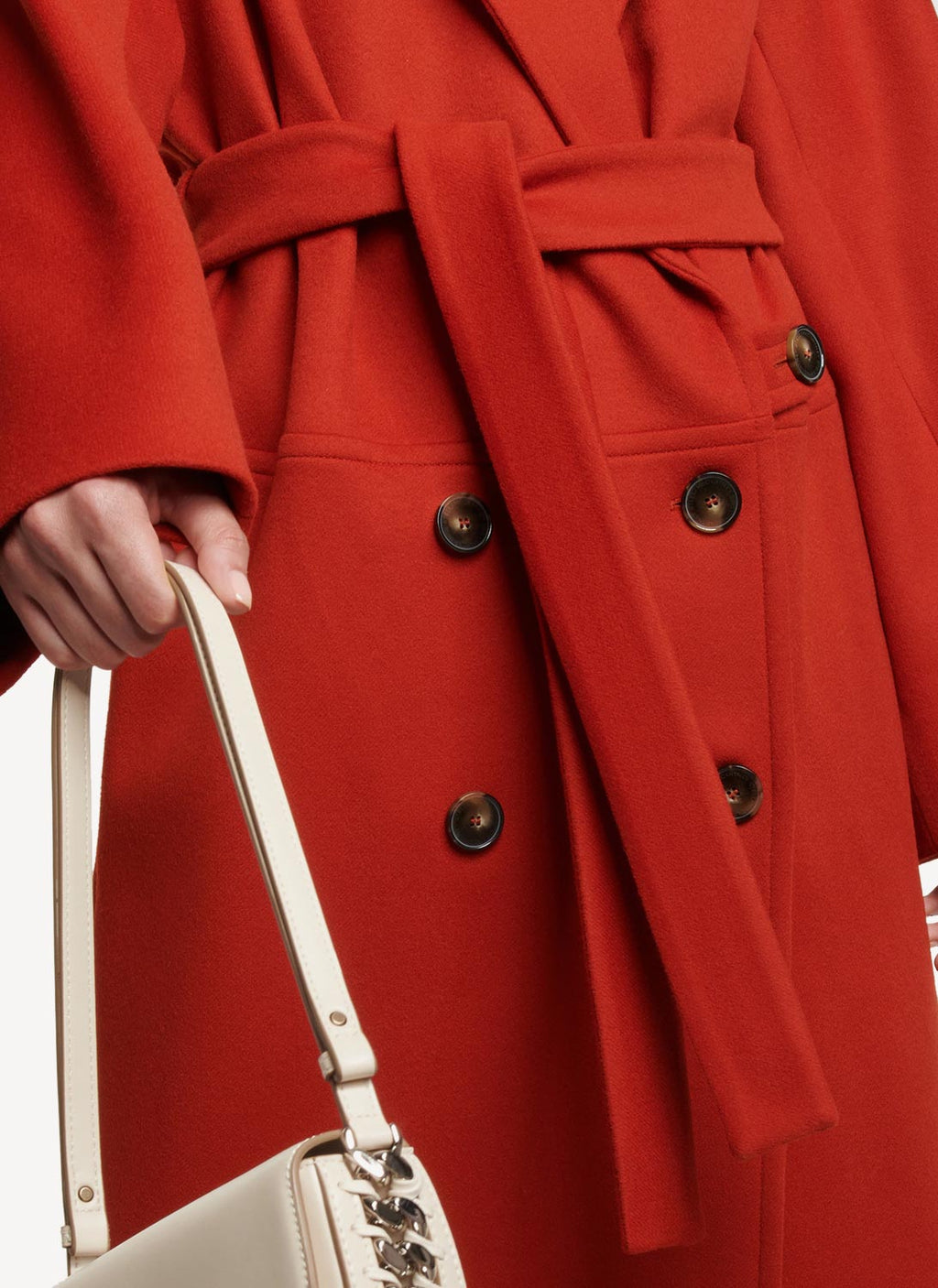 Stella Mc Cartney - Ready-To-W Coat - Rust - Women