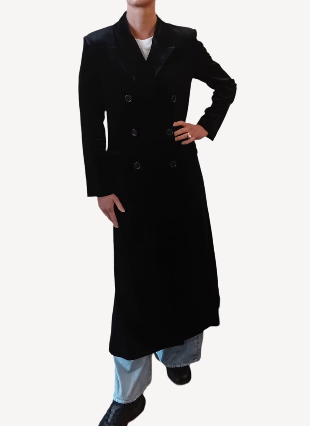 Stella Mc Cartney - Long Peacoat - Black - Women